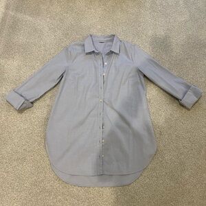 Gap women blue long sleeves blouse size s